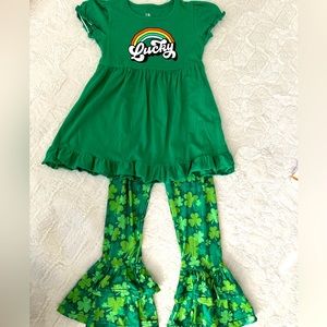 Girls St Patrick’s set. Worn once.